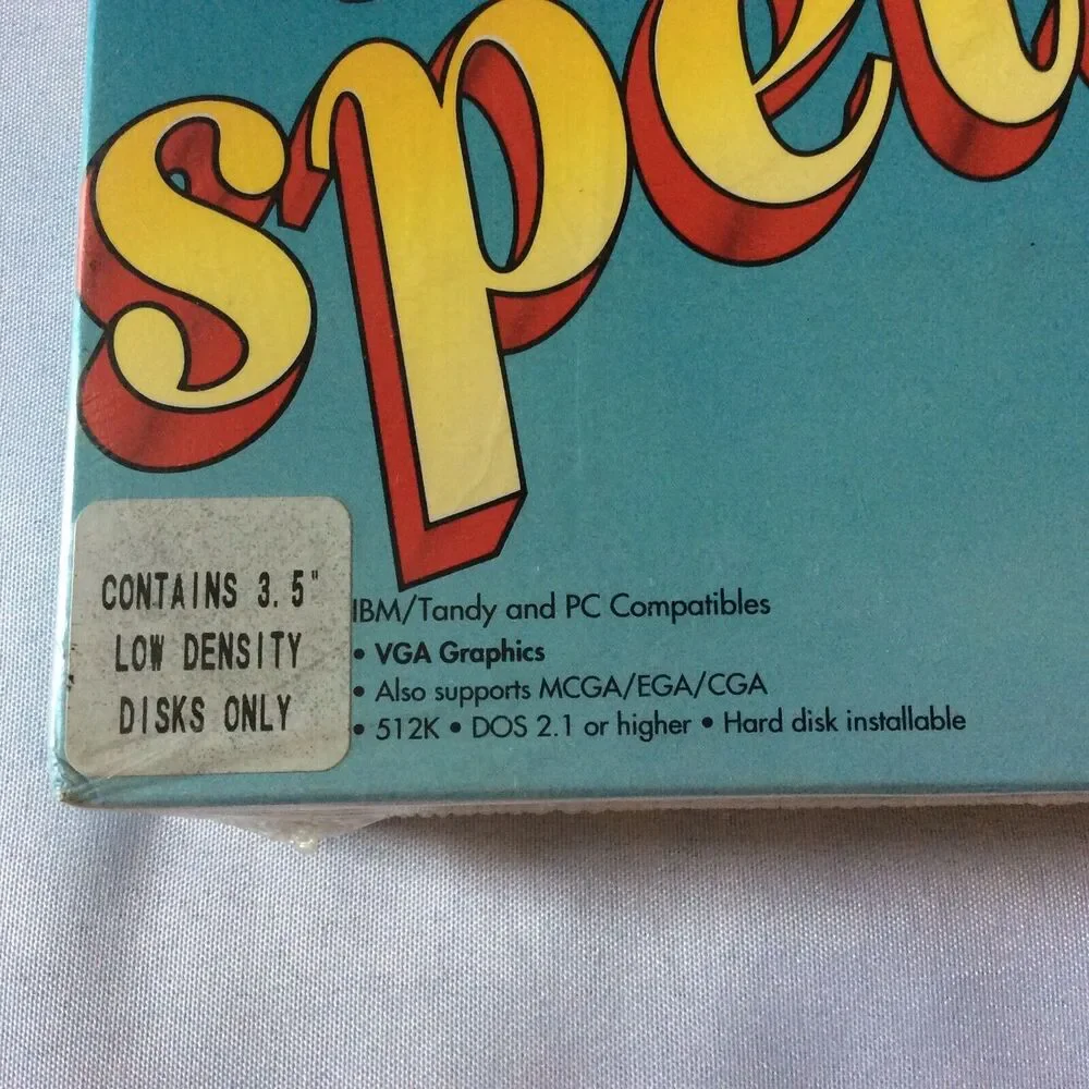 SPELL IT PLUS Spelling Program For The Entire Family It TALKS IBM/TANDY& PC Comp